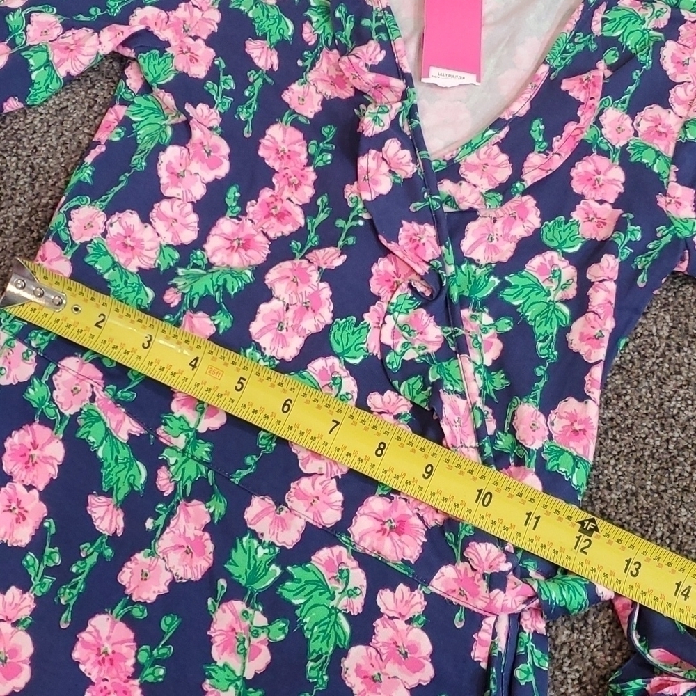 NWT Lilly Pulitzer Mirelle Romper De Vine Floral Dress sz XS - Picture 8 of 12
